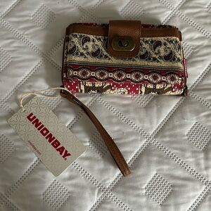 Brand new Unionbay canvas wallet